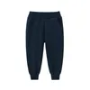 Spring Kids Long Pants | 100% Cotton Solid Trousers for Boys Girls | Autumn Casual Sports Sweatpants 240220