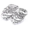 Bracelets 10pcs / lot en gros métal 18 mm bouton instantané bracelet bracelet argent gold couleur bracelet snap fit 20 mm 18 mm boutons instantanés bijoux