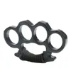Черный тигр, утолщенный ремешок на четыре пальца из стекловолокна с веревкой, боксерская пряжка для самообороны, ручная скоба 313613