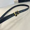 Narrow Designer Belt For Women Small Buckle Genuine Leather Mens Fashion Belts Ceinture Luxe 1.8cm Luxury Waistband Cintura