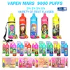 AB depo vapes puf 9k vapen mars 9000 puf 9k kasırga puf 9000 vape 12k 15k puf vape tek kullanımlık 18ml önceden şarj edilebilir örgü bobin rgb ışık e sigara