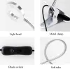 Accesories Dövme Lamba Makyaj Aydınlatıcı Ekipman Kelepçe USB LED LAM LAMBA SOĞUK Sıcak Kaş Dövme Tırnak Sanatı Güzellik Salon Araçları