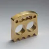 Brass Tactical Outdoor EDC Fist Buckle All Copper Tiger Finger CNC Solid Window Breaking Tool 274326