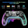 Gamepads Kablosuz Oyun Joystick Denetleyicisi Bluetooth Nintendo Switch/Lite/Switch OLED için ayarlanabilir LED ve uyandırma işlevi