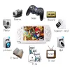 Giocatori 2022 nuovi giochi 5000 integrati, lettore di giochi portatile PMP da 8 GB da 4,3 pollici Lettore MP3 MP4 MP5 Videocamera FM Console di gioco portatile