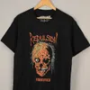 Men's T-Shirts Defeat Terror Death Metal Grindcore Cruel Truth Terror Napalm Bomb Death Mens Cotton T-shirt J240221