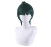 Anime Jujutsu Kaisen Maki Zenin Cosplay Pruik 50 cm Groen Hittebestendige Synthetisch Haar Pelucas Halloween Party Kostuum Pruiken2998552