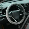 Steering Wheel Covers Universal Car 37-38cm Auto Soft Warm Plush Cover For Winter Interior Parts