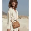 Дизайнерская сумка Polen Numero Un Cyme Bag Mini Tonca Текстурированная сумка Duo на плечо Camel Nano Ma Tote Женская сумка через плечо Женская сумка Кожаная сумка Half Moon Underarm
