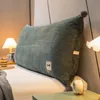 家の装飾ベッドルームタタミロングピローバッククッションヘッドボード睡眠枕ボディベッドベッド大きな背もたれサポートボルスター240220