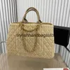 Sacs de plage sacs beac sac fourre-tout femmes été fourre-tout de paille Cain andbags Designer Femmes Classique Single Soulder andbag 230201H24221