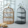 Bakeware Tools Cage Food Stand Display Rack Three-Layer Dessert Table Tray Cake Afternoon Tea Center Shelf C