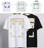 Mens Womens Fashion Tops Sports Tshirt Summer Designer Offs White Tees Luxury Cotton Loose T-shirts Casual Short Sleeves Oil Painting Tshirts mens Tees