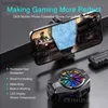 Other Cell Phone Accessories Cooling Fans Gaming Phone Cooler With Led Screen Mobile Phone Radiator Mobile Game Accessories Fast Cooling Device 240222