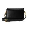 Fashion Brand Wallet Vintage Ladies Brown Leather Handbag Designer Bag Classic Horsebit Quality Luxury Purses Crossbody Woman shoulder bag