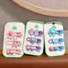 Haaraccessoires 3 stks bloeipuckbill clips geschenken voor meisje vrouwen buigen cartoon barettes Koreaanse stijl haarspelden