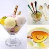 1PC Rainbow Heart Shape Stainless Steel Dessert Coffee Spoon Sugar Honey Ice Cream Tools Kitchen Dinnerware Milk Scoops255O