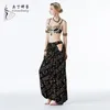 Stage Wear Belly Dancing Clothes Tribal 2pcs Set Dance Costume