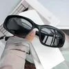 Okulary przeciwsłoneczne popularne damskie okulary przeciwsłoneczne 2023 punkki przeciwsłoneczne Unikalne sportowe okulary przeciwsłoneczne Mężczyźni Uv400 gogle odcienie lustro kolorowe y2k okularyl2402