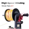 Tillbehör Goture High Speed ​​Fishing Line Winder Twopoint Fixed Base Reel Spool Spooler System för snurrning/Baitcasting Fishing Reel