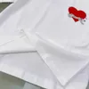 Nuove magliette per neonati estate bambino Top a maniche corte Taglia 100-160 CM abiti firmati per bambini Stampa con motivo a cuore rosso T-shirt per ragazzi 24Feb20