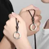 Anhänger Retro Relief Berg Ozean Eid Schnalle Anhänger Für Männer Frauen Schmuck Einzigartige Paar Halskette Liebhaber Jahrestag Zubehör