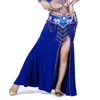 Scene Wear Women Belly Dance Costume Professional Föreställningar Split kjolklänning Oriental Dancing