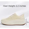 STEP Water Sports Women's Sole LUCKY Diamond Fashion Thick Casual Shiny Knitted Walking Shoes 920 225