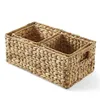 Better Homes Gardens Woven Natural Water Hyacinth Basket, Set of 3