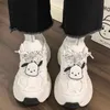 Design Sense of Panda Sports Shoes Feminino 2024 Novo Explosivo 100 Super Super Leves Soaked Soakers Shoes Colors-9