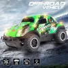 Electric/RC Car LED Illuminated Off-Road Jeep Remote Control Car Small Proportion Non Charged Childrens Toy Car
