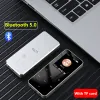 Player Genuine Metal Bluetooth 5.0 Touch Mp3 Student Ultrathin Mini Walkman Mp4 Digital Music Player External Card Recording HIFI