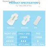 Feminine Hygiene 10packs Woman Sanitary Pads Anion sanitary towel Feminine Menstrual Pad Cotton Health Panty Liner Maternity Sanitary Napkin Q240222