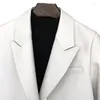 Manteau de printemps en cuir véritable pour femmes, col de costume en peau de mouton, à la mode, Double boutonnage