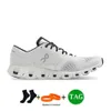 Alta calidad On X para hombre Zapatillas para correr blanco negro aloe ceniza óxido rojo tormenta azul aleación gris naranja bajo hombres mujeres zapatillas de deporte moda al aire libre tr