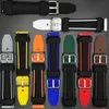 Other Watches High quality silicone strap with quick release rubber strap 20mm 22mm 24mm smartwatch strap replacement watch strap J240222