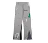 24SS Gallerye Depts Pants Men Kvinnor Sweatpants Gallerier Dept Speckled Letter Print Mans Par Loose Versatile Casual Straight