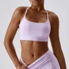 BRAS SEXY CROSS Sports BH Gym Top Women Training Push Ups Running Yoga Bra Stretch Women Sports Underwear Fitness Workout Women Tops