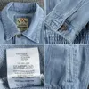 Kurtki męskie 2024 jasnoniebieska kurtka dżinsowa klasyczny produkt młodzieżowy odzież wierzchnia 13