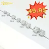 Bijoux brillants vis arrière 3mm 4mm 5mm 6.5mm boucle d'oreille passe diamant testeur 925 argent Sterling Vvs Moissanite diamant boucles d'oreilles