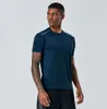 LL Outdoor Mens Sport T Shirt Szybki suchy potk w kamuflażu Krótki top mężczyzn Wokout Rękaw M-4xl Wysoka jakość4a19