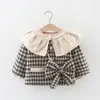 Down Coat 2024 Girls Children's Cotton Clothes Vertical Shawl Winter Kids Jacket Thickened Wholesale