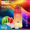 Original Bang King 12000 Puff Descartável Vapes Pen 12k E Cigarro 0% 2% 3% 5% Dispositivo Vaporizador de Nível 650mAh Bobina de Malha Recarregável 23ml Pod Pré-preenchido