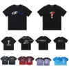 2024 NOWOŚĆ TRAPSTAR MĘŻCZYZN TRAPSTARS Outdoor Casual Mens T Marka projektant AAA Wysokiej jakości koszulki TEE Fashion Street Shirt Man Tops Eu S-XL Classic