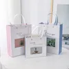 Gift Wrap 10pcs Candy Paper Packaging Flamingo Bag Wedding Birthday Party Portable Cosmetics Shopping