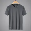 Quick Dry Sport T Shirt Uomo 2024 Maniche corte Estate Casual Bianco Plus OverSize 6XL 7XL 8XL 9XL Top Tees PALESTRA Tshirt Abbigliamento 240221