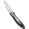 New 1660 Ken Onion Leek Flipper Folding Pocket Knife Orange / Green Handle Tactical Hunting Survival EDC Tool BM535 3300 ks 7650 7250 7350 7550 7800