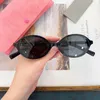 Zonnebril Designer zonnebril voor dames ovale veganistische platte lenzen Leesglas met doos Topkwaliteit voor uitje lezen