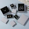 Schmuck 24pc Neu Kommen Dünne Kraft Papier Schmuck Verpackung Box Grußkarte Halskette Armband Geschenk Paket Fall Rosa Boxen dropshipping