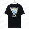 2024 maglietta Casablancas da uomo Designer T-shirt magliette per magliette per tees tops man s petto di lettere casual camicia di lusso di lussuoso abbigliamento per strada abbigliamento per maniche